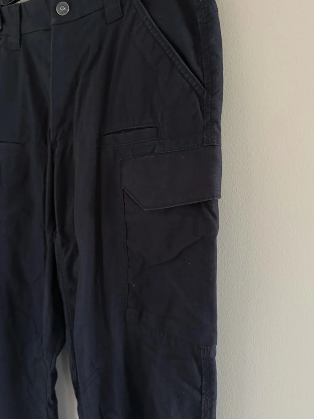 First Tactical Cargo Pants Mens 34/36 Navy Tactical Utility Work Pants Outdoor